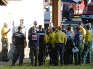 Taylor Bridge Fire Camp Briefing