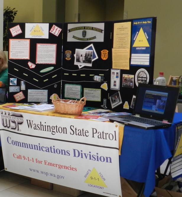 Child Safety Fair, WSP booth