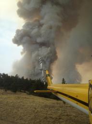 Hillsboro Lookout on June 10. (courtesy inciweb)