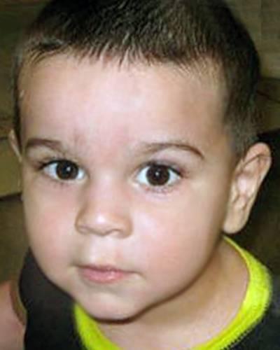 Sky at Age 2. [Courtesy of The National Center for Missing and Exploited Children]
