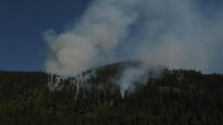 Hungry Hill Fire on May 8, 2015. [Photo Courtesy:  Inciweb]