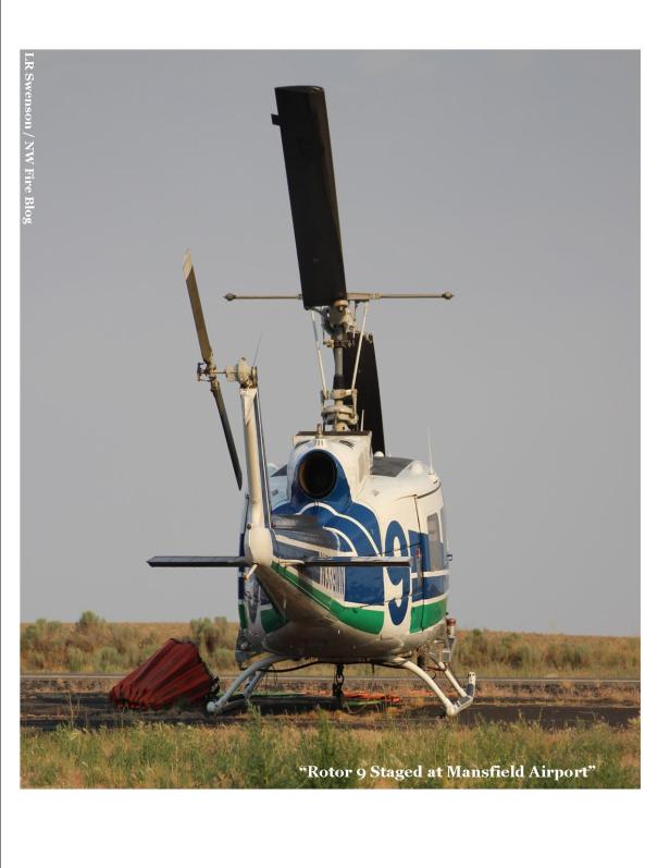 Rotor 9 at Mansfield Airport
