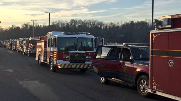 Strike Team (Credit: Mt Juliet Fire)